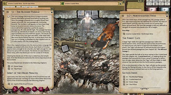 Fantasy Grounds - Compass Point 01: Gnome Crystal Mine (3.5E)