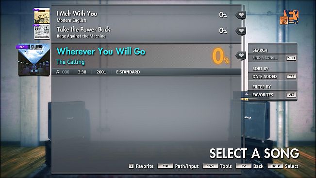 Rocksmith 2014 Edition – Remastered – The Calling - “Wherever You Will Go”
