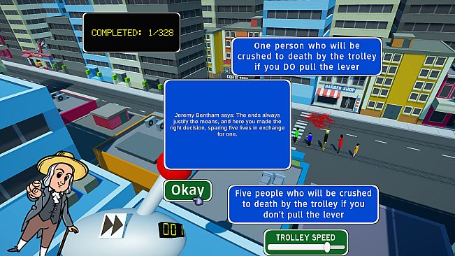 The Trolley Problem Game