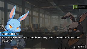 Blue Rabbit, Black Future