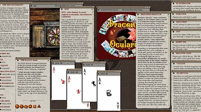 Fantasy Grounds - GAMBLING / TAROT PACK: Den of Iniquity (Any)