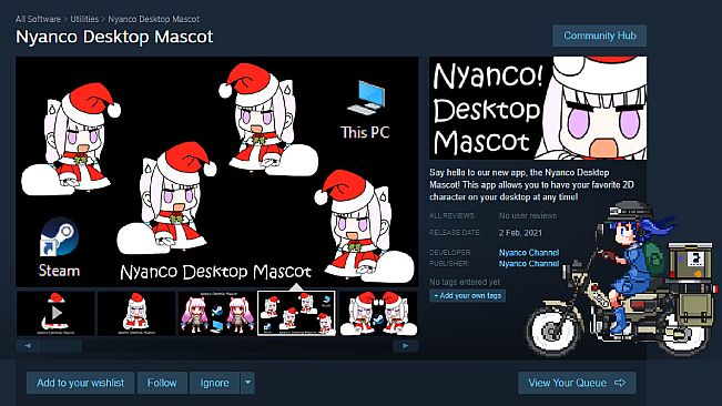 Nyanco Desktop Mascot