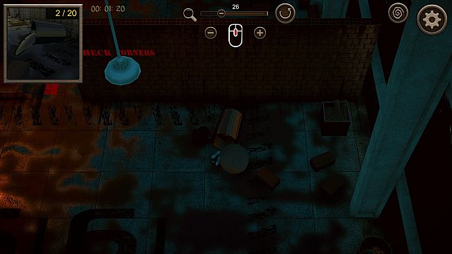 Hidden Storehouse Top-Down 3D