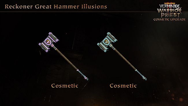 Warhammer: Vermintide 2 - Warrior Priest Cosmetic Upgrade