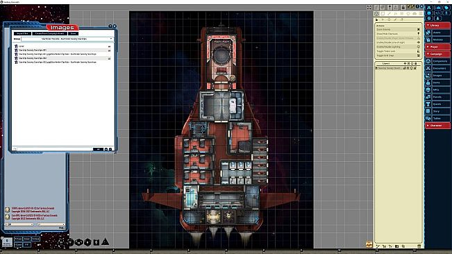 Fantasy Grounds - Starfinder RPG - Flipmat - Starfinder Society Starships
