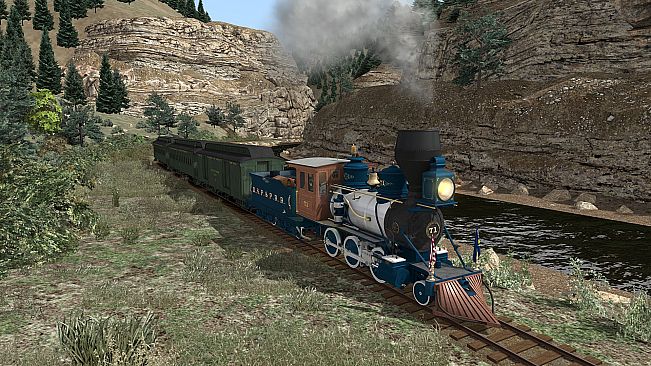 Train Simulator: DSP&P Mogul Steam Loco Add-On