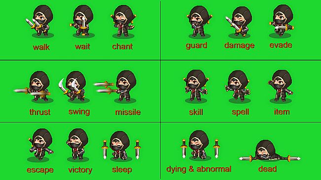 RPG Maker MZ - SV Equip Sprite Expansion Plugin