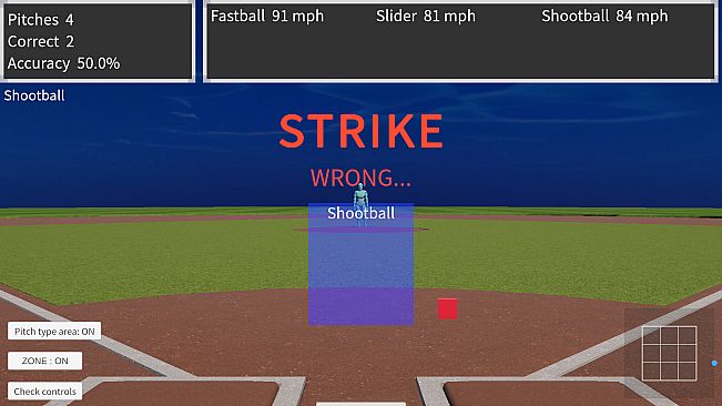 俺が球審だ！Sharp-Eyed Umpire Simulator
