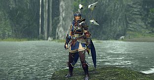 Monster Hunter Rise - "Lost Code: Alos" Hunter layered weapon (Hunting Horn)