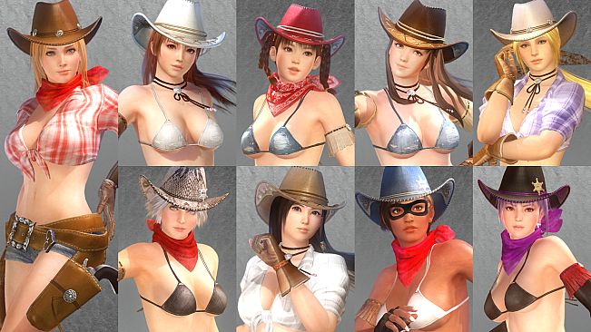 DOA5LR Rodeo Time Costume Set