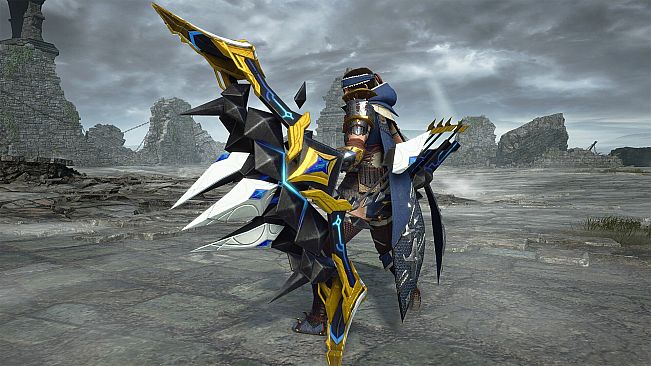 Monster Hunter Rise - "Lost Code: Iru" Hunter layered weapon (Bow)