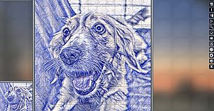 Pixel Puzzles Illustrations & Anime - Jigsaw Pack: Little Dogs