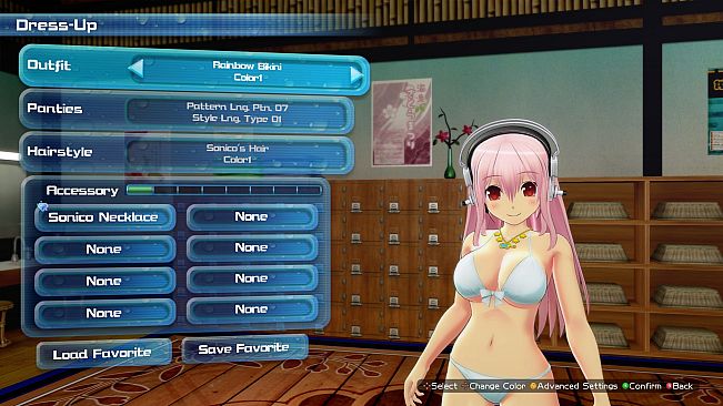 SENRAN KAGURA Peach Beach Splash - Super Sonico Character Pack