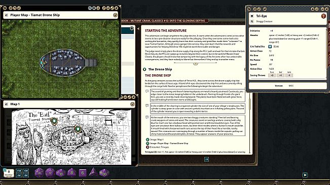 Fantasy Grounds - Mutant Crawl Classics #13: Into The Glowing Depths
