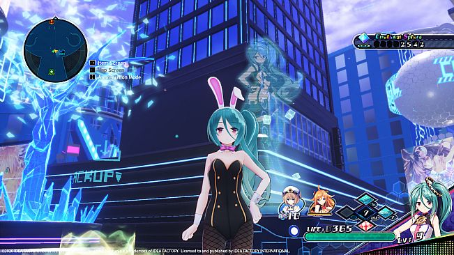Neptunia Virtual Stars - Bunny Outfit: V-Idol Set