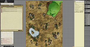 Fantasy Grounds - Pathfinder RPG - Pathfinder Flip-Mat - Classic Desert