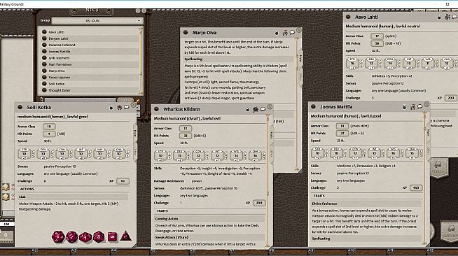 Fantasy Grounds - Town Backdrop: Dunstone (5E)