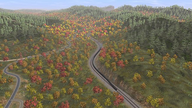Trainz 2022 DLC - C&O 2-6-6-6 H8 - New River Mining Coal Run