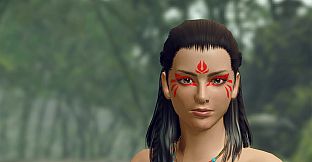 Monster Hunter Rise - "Mizutsune" face paint