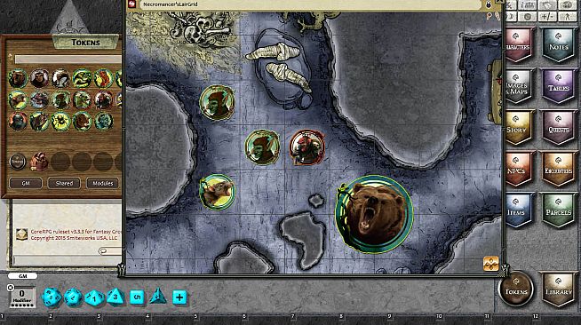 Fantasy Grounds - Fantasy Token Pack by Joshua Watmough (Token Pack)