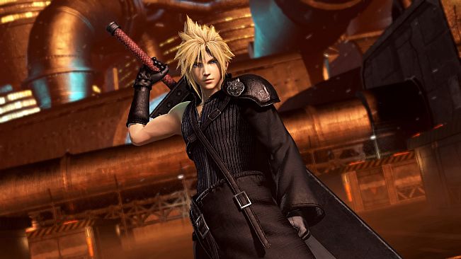 DFF NT: Cloudy Wolf Appearance Set for Cloud Strife