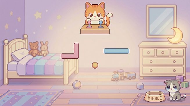 Feed the Cat: Gravity Puzzle