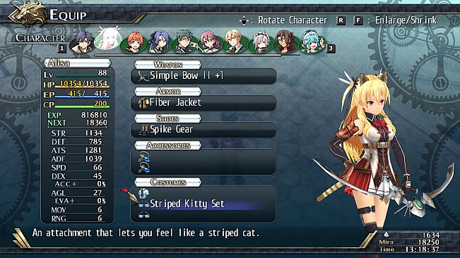 The Legend of Heroes: Trails of Cold Steel II - All Accessories