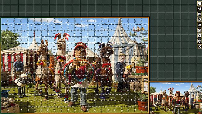 Pixel Puzzles Aardman Jigsaws: The Farmers Llamas