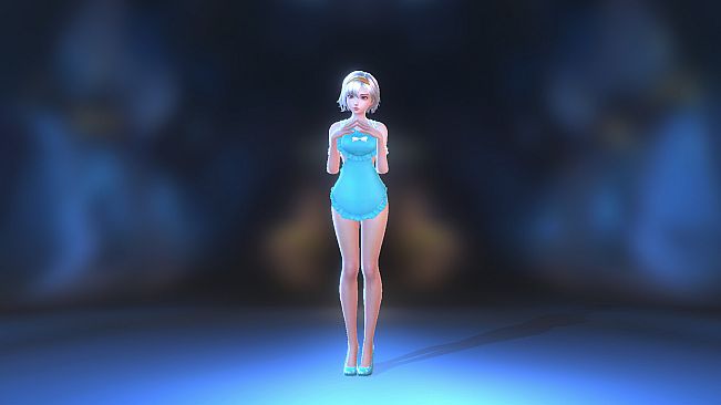 Angel Legion-DLC Seductive Maid(Cyan)