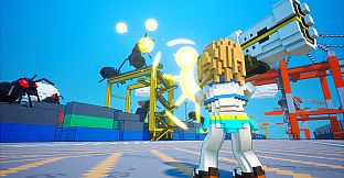 EARTH DEFENSE FORCE: WORLD BROTHERS - Additional Character: Riho Futaba, Original Blue Swimsuit