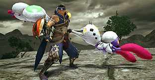 Monster Hunter Rise - "Stuffed Rakna-Kadaki" Hunter layered weapon (Insect Glaive)