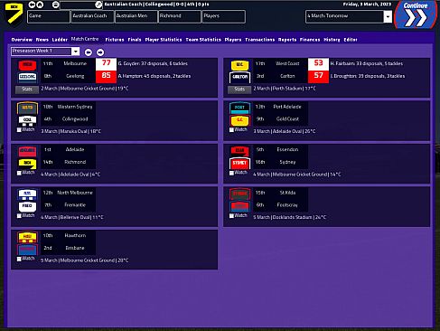 Australian Football Coach 2023-24