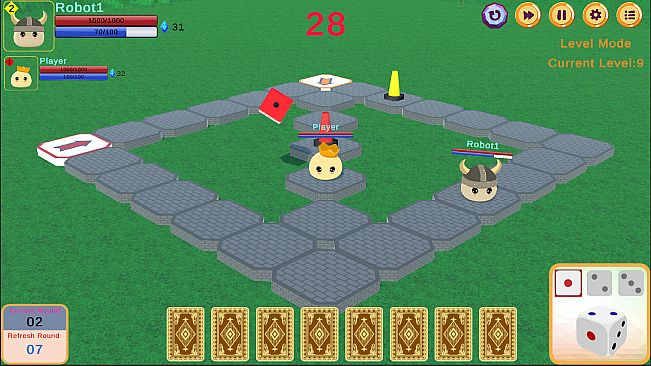 整蛊骰子 prank of dice