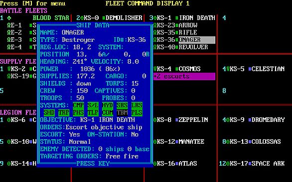 STAR FLEET II - Krellan Commander Version 2.0