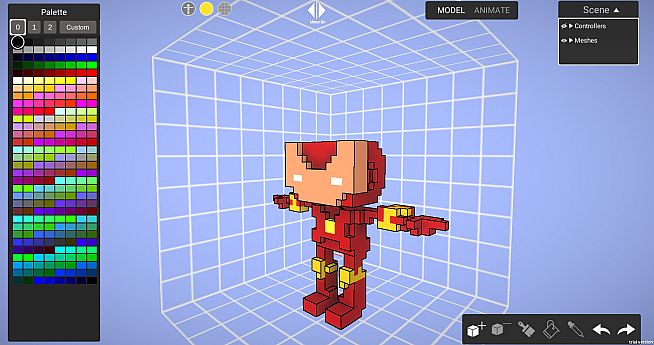 Anima Toon :3D Voxel Character Animation