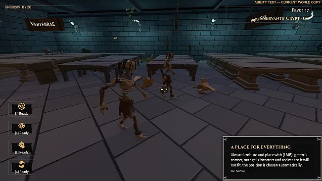 Order, My Lord! Tidy Up the Dungeon