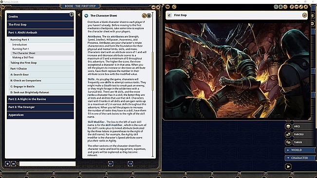 Fantasy Grounds - The First Step