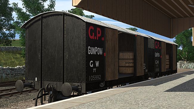 Trainz 2022 DLC - UK Gunpowder Van Pack 1