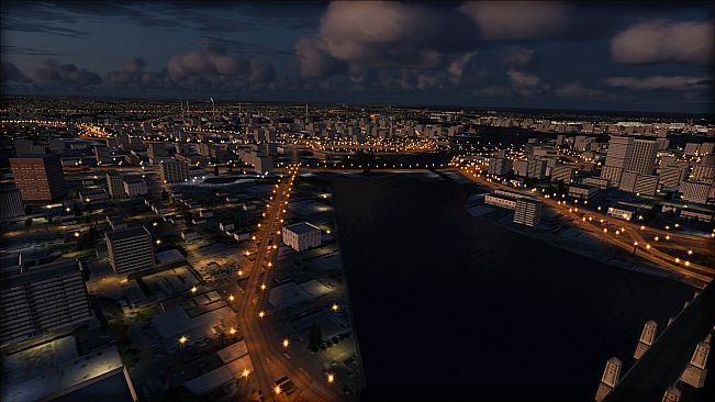 FSX Steam Edition: Night Environment: Massachusetts Add-On