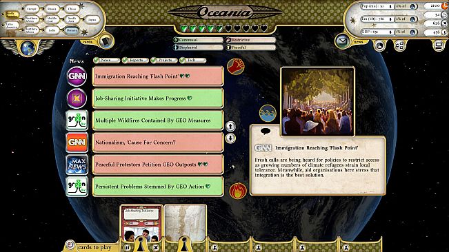 Fate of the World: Migration