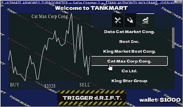 ULTIMATE ARMORED TURBODRIFTER ~ SaGa Chapter 2 ~【TANK AUTHORITY WOLFRAM】
