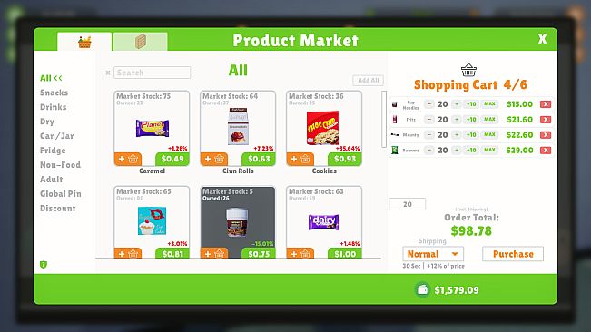 Convenience Store Simulator