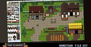 RPG Maker VX Ace - Time Elements - Hometown Tileset