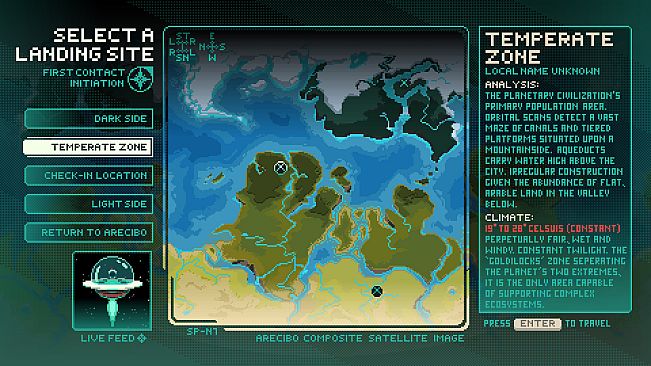 ROSETIA: A First Contact Simulation