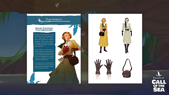 Call of the Sea Art Book