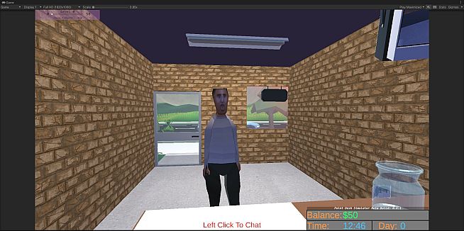 Paint Desk Simulator