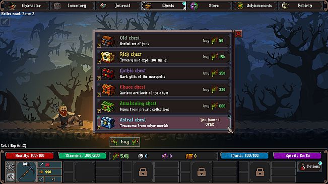 Gothic Clicker - Alchemists' Guild