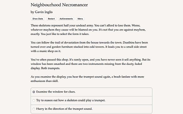 Neighbourhood Necromancer