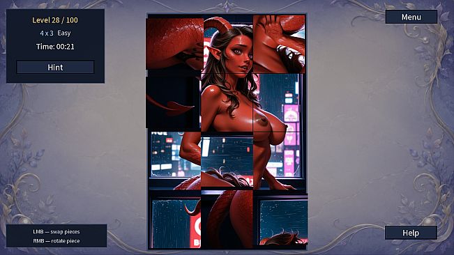 Hentai Succubus Puzzle
