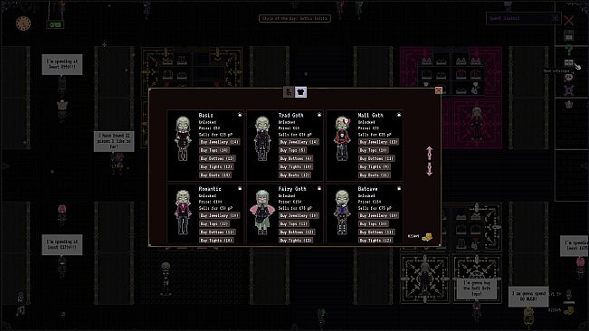Crow's Curated Closet - Shop Simulator